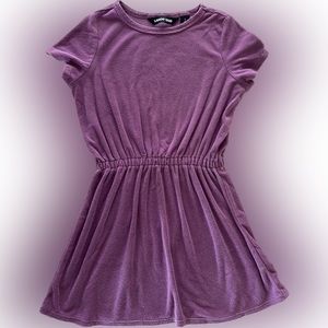 Lands End terry cloth cover up dress, size L (6x-7)